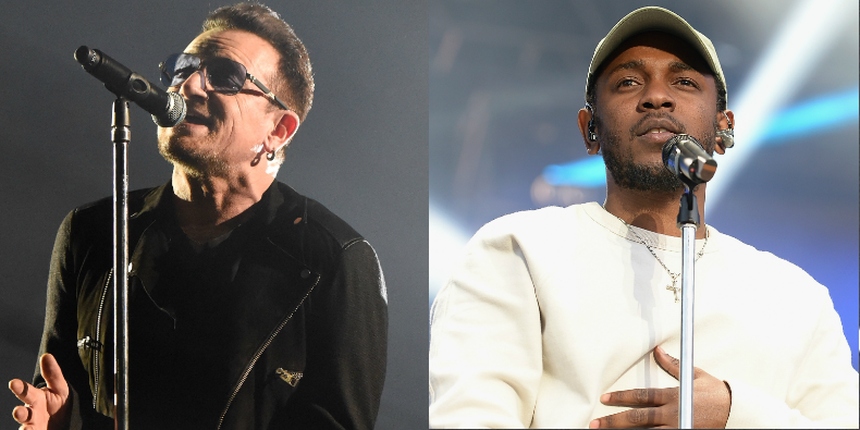 U2 lança música em parceria com o rapper Kendrick Lamar