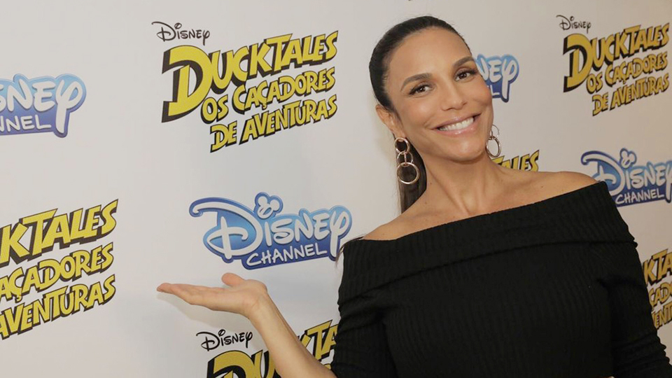 Vídeo mostra Ivete Sangalo cantando tema de Ducktales – Os Caçadores de Aventura