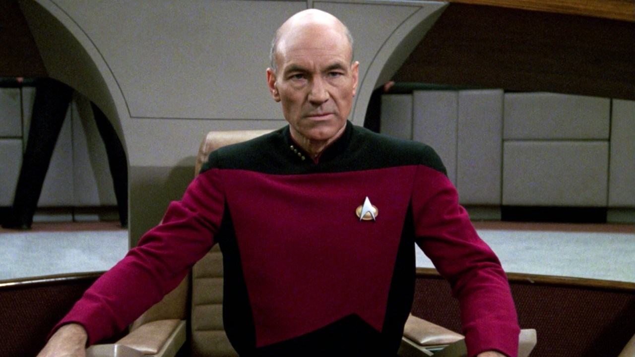 Patrick Stewart viverá Capitão Picard novamente em nova série de Star Trek