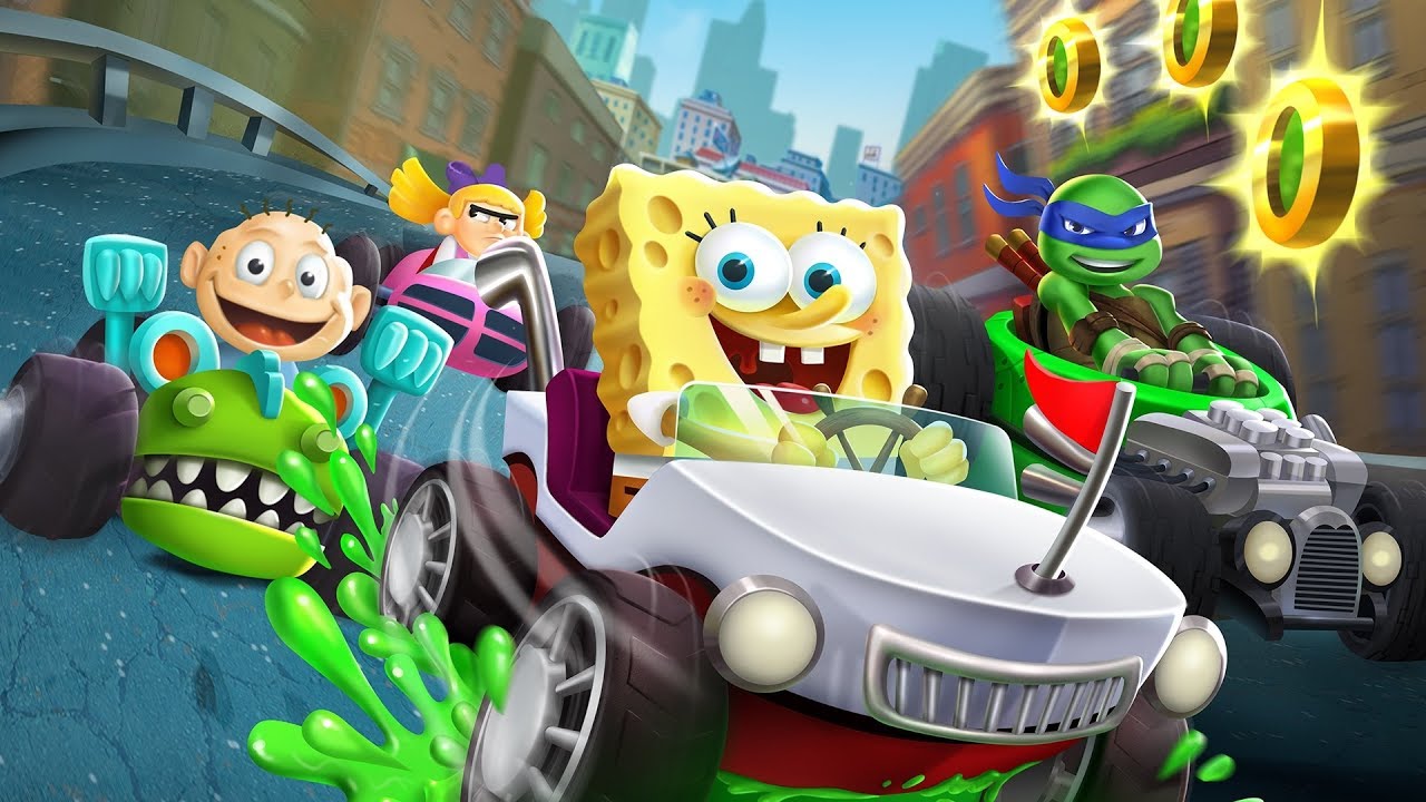 Veja o trailer de Nickelodeon Kart Racers