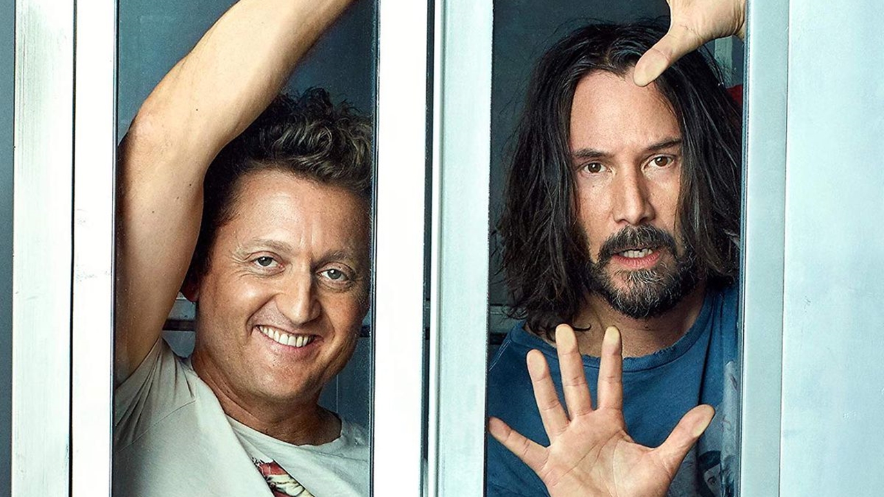 Keanu Reeves e Alex Winter aparecem em fotos de Bll & Ted 3
