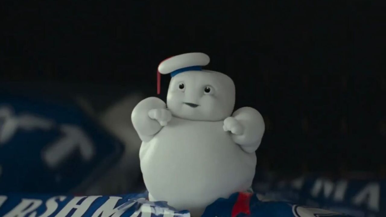 Ghostbusters: Mais Além – Mini Monstro de Marshmallow rouba a cena