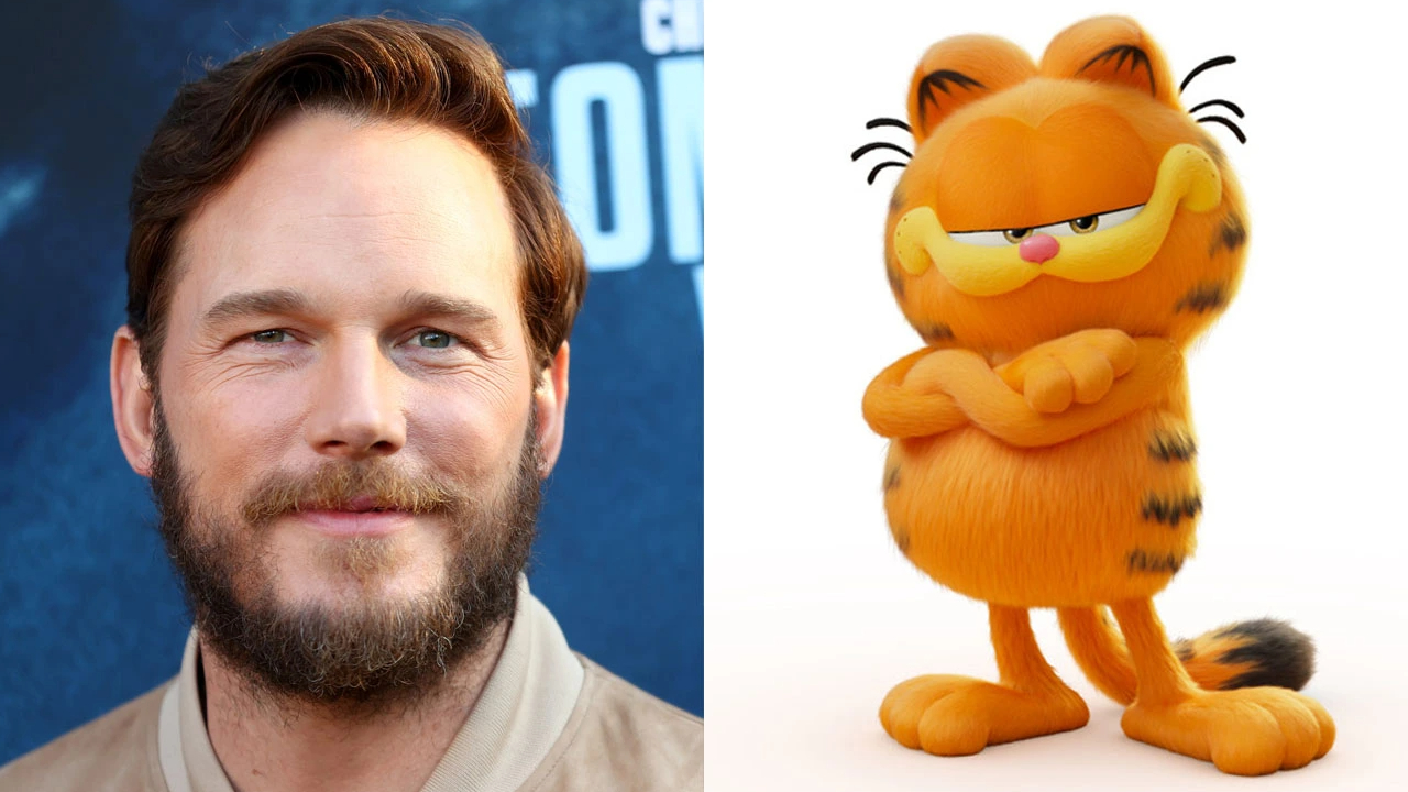 Chris Pratt dará voz a Garfield em novo filme