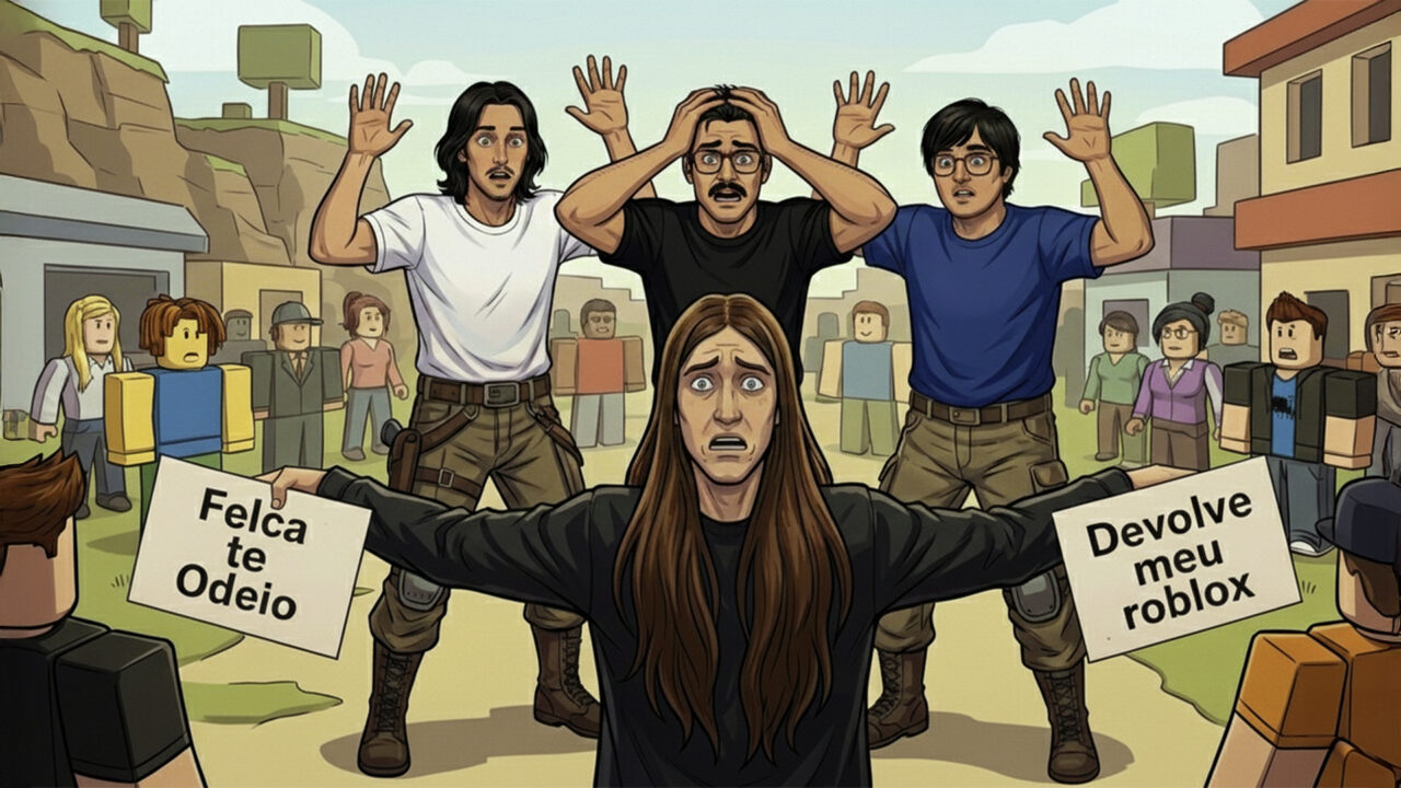 POR QUE O FELCA ACABOU COM O ROBLOX?