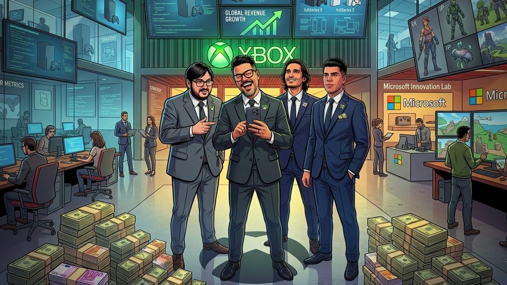 O FUTURO DA XBOX E A DANÇA DAS CADEIRAS