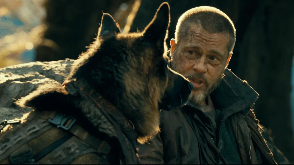 Brad Pitt e seu cachorro encaram muita ação no trailer de Coração Selvagem