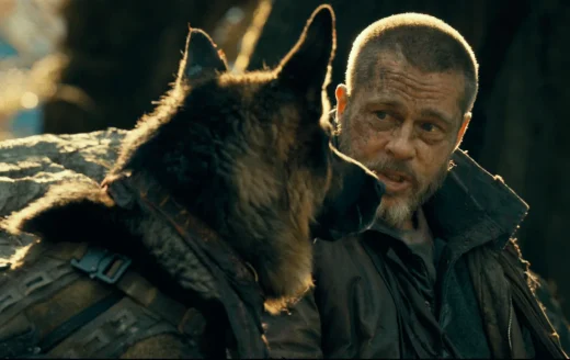 Brad Pitt e seu cachorro encaram muita ação no trailer de Coração Selvagem